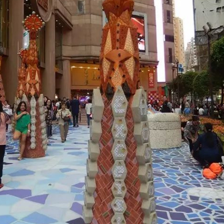 户外大型装饰广场商业街美陈雕塑摆件雕塑厂家定制