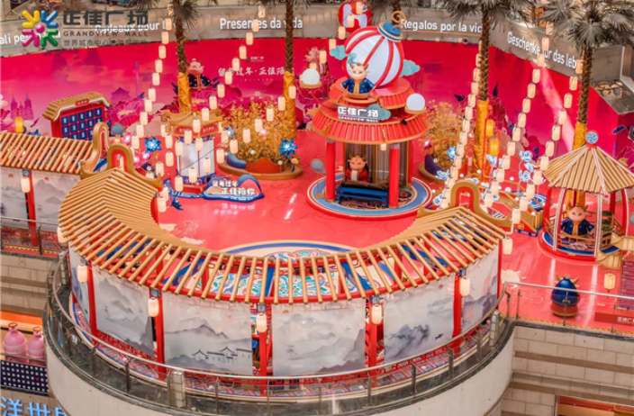 购物中心创意商业美陈方案,创意商业美陈